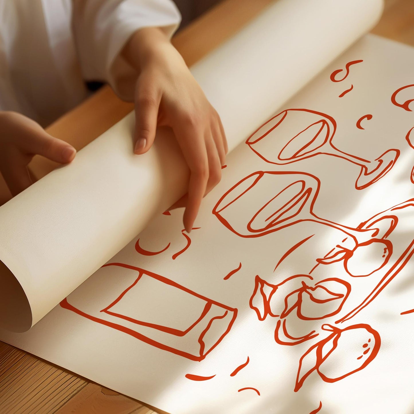 Classic Cocktail Collection Wall Art Print Wine Bar Decor Vintage Kitchen Poster Minimalist Line Art Fine Art | UNFRAMED POSTER