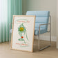 Lemon-themed dining room wall art with vintage Italian inspiration