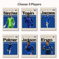 Set of 3 Chelsea Player Posters – Palmer, Enzo, James, Jackson, Sánchez, Tosin – Football Wall Art Gift for Boys & Teens