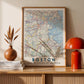 Vintage Boston Map Print, Massachusetts City Wall Art (Digital Download)