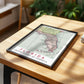 Vintage Florida Map Print, Travel Wall Art (Digital Download)