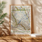 Glacier National Park Vintage Map Print, Montana Wall Art (Digital Download)