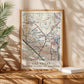 Las Vegas Vintage Map Poster, Nevada City Wall Art (Digital Download)