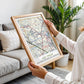 Las Vegas Vintage Map Poster, Nevada City Wall Art (Digital Download)