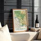 Los Angeles Vintage Map Print, California Travel Poster (Digital Download)