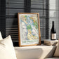 Vintage San Francisco Map Print, California Wall Art (Digital Download)