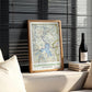 Yellowstone National Park Vintage Map Print (Digital Download)