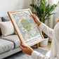 Yosemite National Park Vintage Map Print, California Travel Poster (Digital Download)