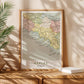 1899 Naples Map Poster, Amalfi Coast Print, Sorrento Italy Travel Art (Digital Download)