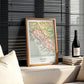 Rome Italy Map Poster, 1899 Vintage Reproduction (Digital Download)
