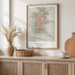 1899 Sardinia Map Poster, Vintage Italy Travel Wall Art (Digital Download)