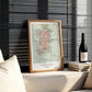1899 Sardinia Map Poster, Vintage Italy Travel Wall Art (Digital Download)