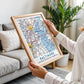 Vintage Baltimore Map Poster, Maryland City Art Print (Digital Download)