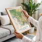 Los Angeles Vintage Map Print, California Travel Poster (Digital Download)