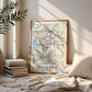 Vintage Orlando Florida Map Print, City Wall Art (Digital Download)