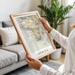 1892 Africa Map Poster, Vintage Continent Wall Art (Digital Download)