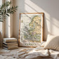 1892 Europe Map Print, Antique Vintage Travel Poster (Digital Download)
