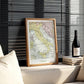 1889 Vintage Map of Italy, Antique Italy Wall Art (Digital Download)