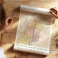 Middle East Vintage Map Print, Palestine Art, Isreal Poster, 1883 Historic Map (Digital Download)
