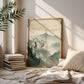 Japanese Crane Wall Art Print, Red Crowned Crane Poster (Digital Download)