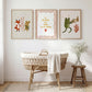 Woodland Nursery Wall Art Set of 3, Neutral Nursery Quote Prints