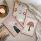 You Are Magic Nursery Wall Art Set of 3, Baby Girl Nursery Decor, Mushroom & Mouse Prints