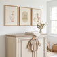 Vintage Goose Nursery Wall Art Set of 3, Duck Prints, Neutral Storybook Baby Room Decor