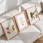 Woodland Nursery Wall Art Set of 3, Neutral Nursery Quote Prints