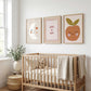 Good At Naps Nursery Prints Set of 3, Moon Neutral Baby Nursery Wall Art