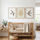Vintage Bird Nursery Prints, Set of 3, Swallow Loved Beyond Measure Nursery Quote Wall Art
