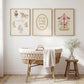 Circus Nursery Wall Art Set of 3 Prints, Vintage Carousel Baby Room Decor, Storybook Nursery