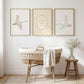 Swan Nursery Wall Art Set of 3 Prints, Vintage You Are My Sunshine Quote, Neutral Baby Room Decor
