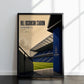 Everton Football Stadium Poster, Everton Fan Gift, A4 or A3