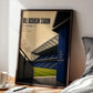 Everton Football Stadium Poster, Everton Fan Gift, A4 or A3