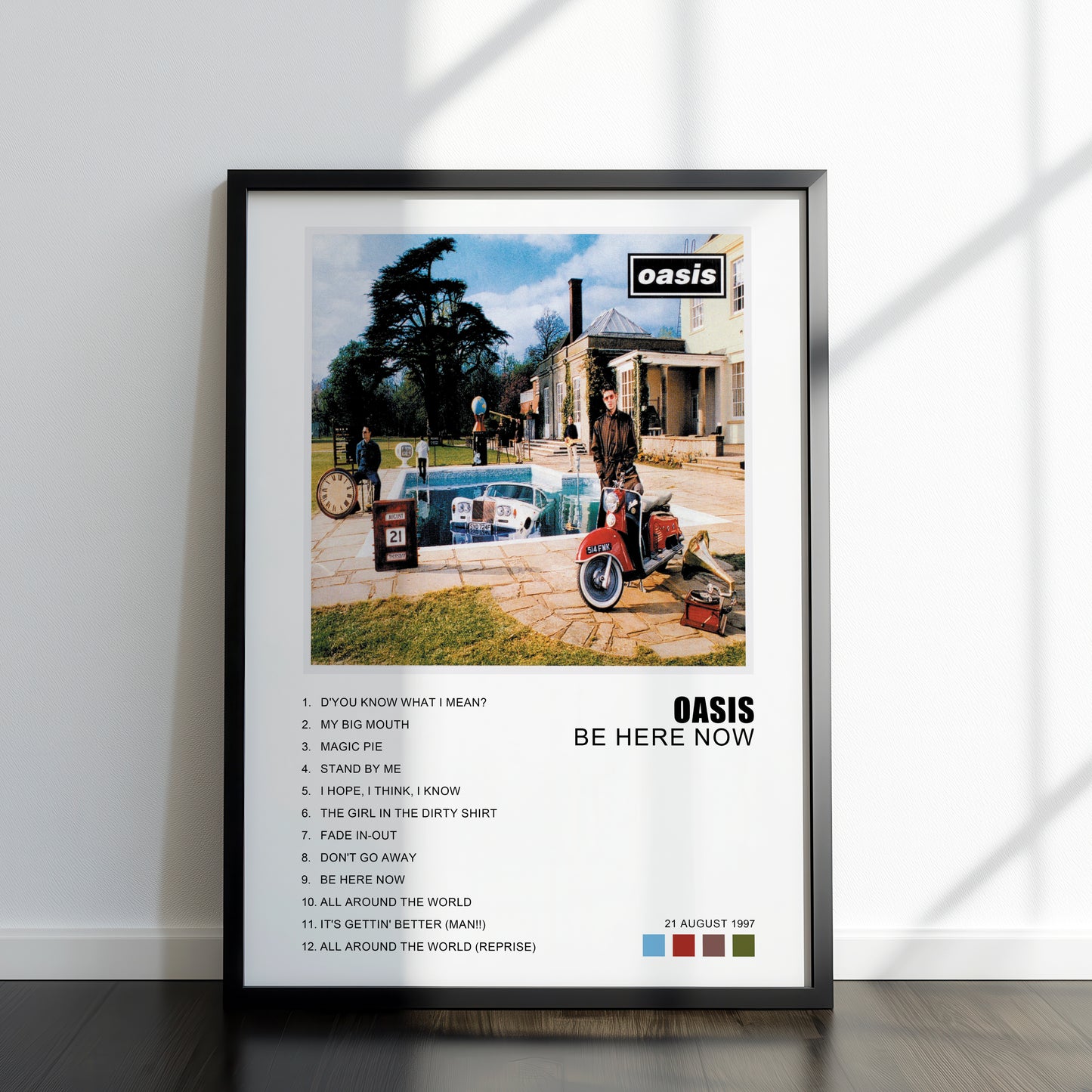 Oasis Album Cover Poster