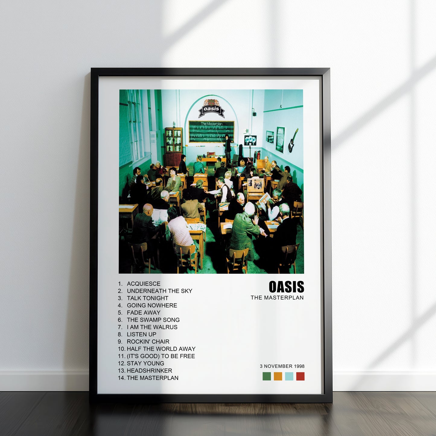 Oasis Album Cover Poster