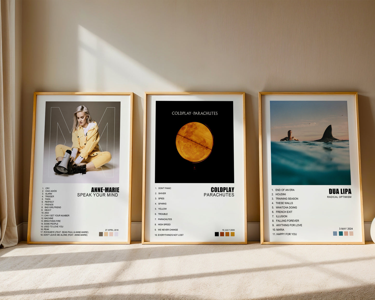 Set of 3 Choose Your Own Album Posters