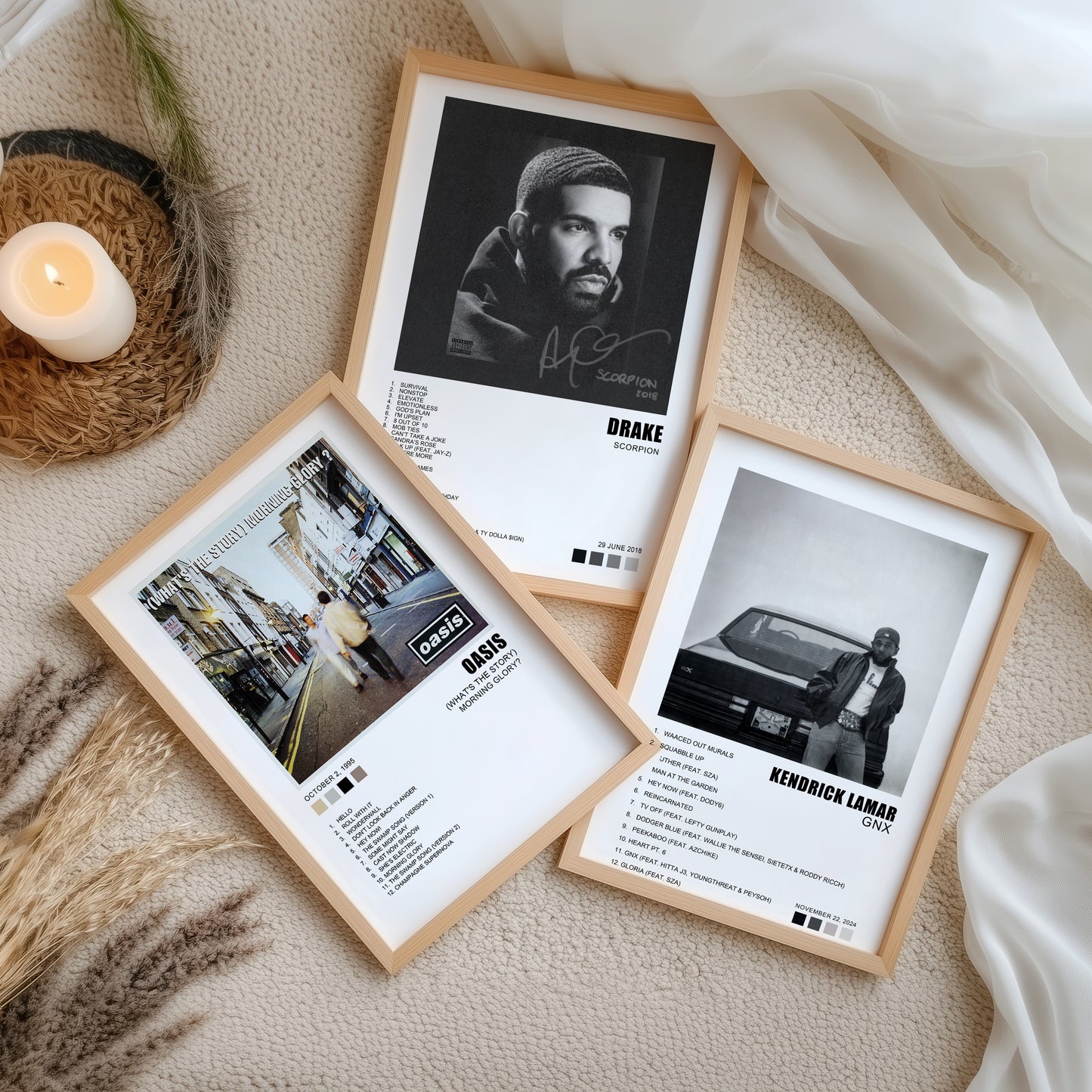 Set of 3 Choose Your Own Album Posters