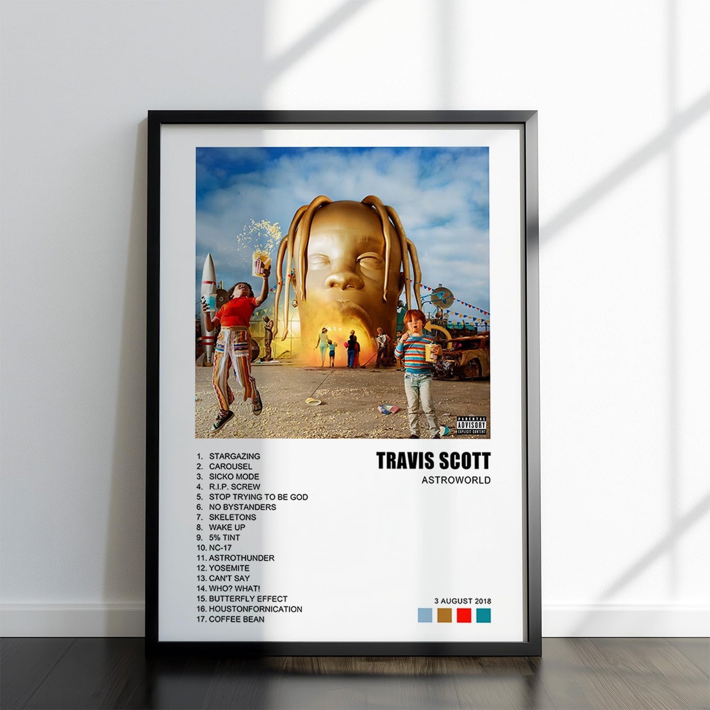 Travis Scott Album Poster