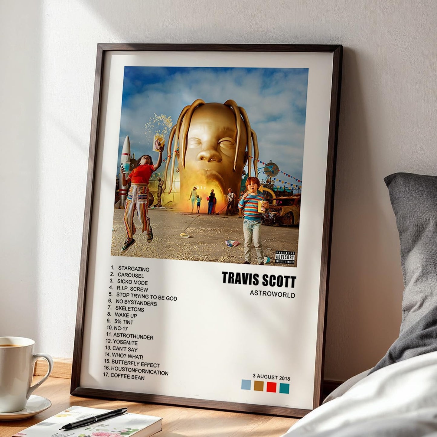 Travis Scott Album Poster