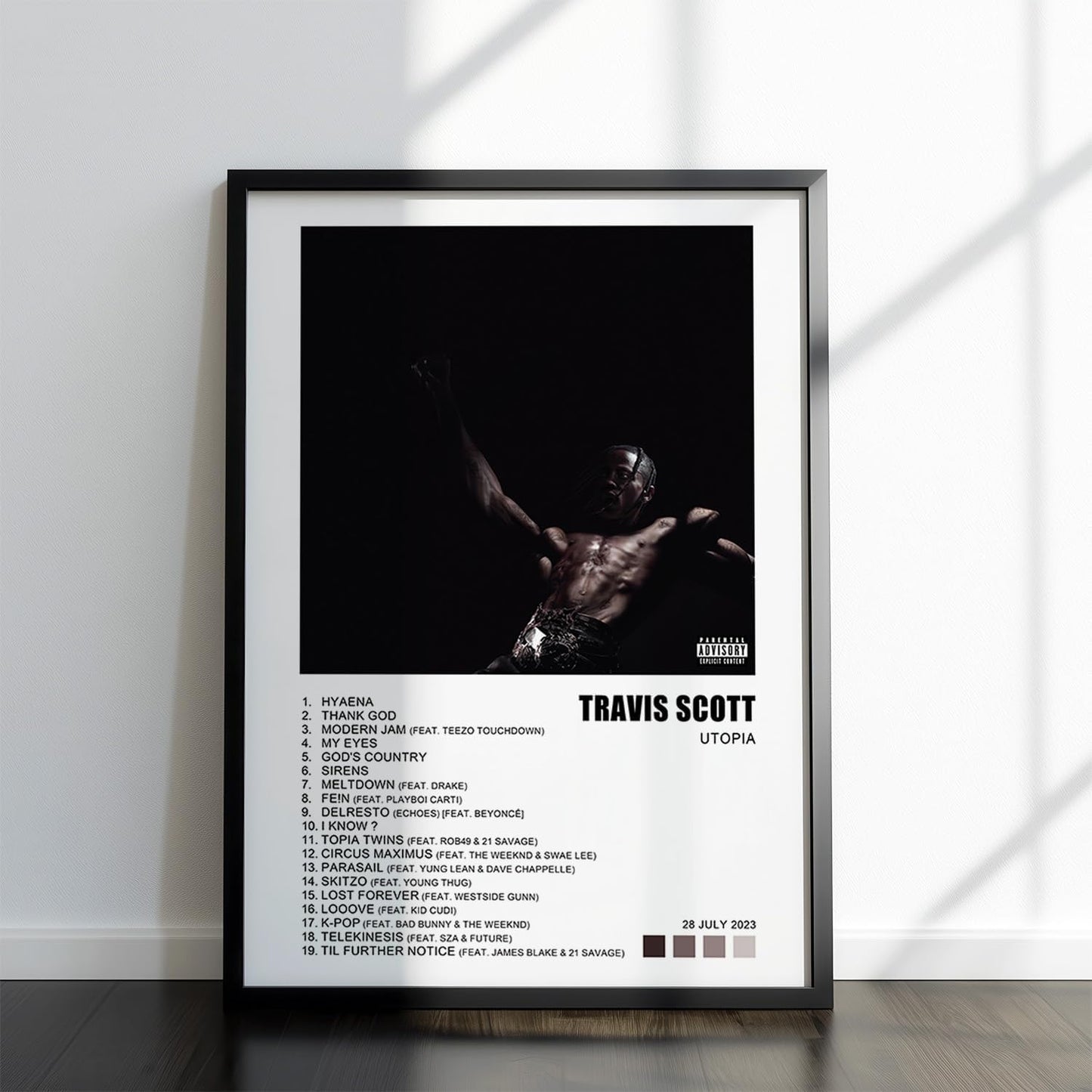 Travis Scott Album Poster