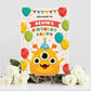 Kids Birthday Party Selfie Frame and Party Sign