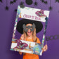 Witches & Wizards Halloween Selfie Frame and Party Sign