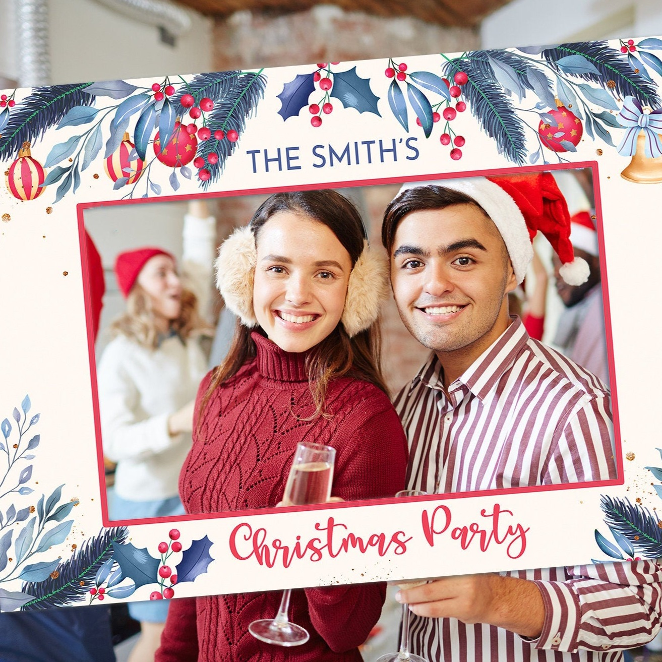 Christmas Party Selfie Frame