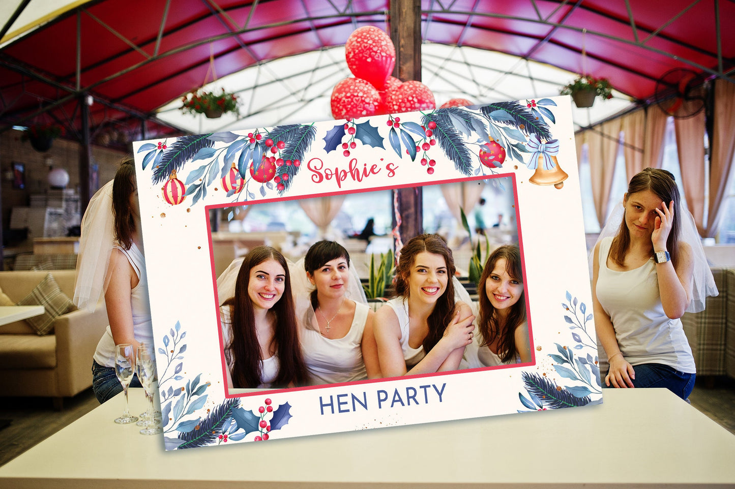 Christmas Party Selfie Frame