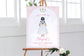 Girl's Portrait Style First Holy Communion Sign - Smart Party Shop