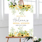 Sunflower Bridal Shower Welcome Sign