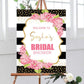 Bridal Shower Welcome Sign