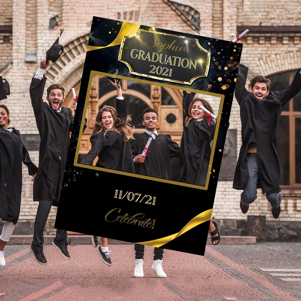 Graduation Party Photobooth Frame – Smart Party Shop