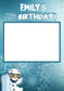 Frozen Theme Birthday Party Selfie Frame